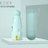 Cápsula guarda-sol guarda-sol proteção anti-ultravioleta guarda-sol ensolarado guarda-chuva dual-purpose das mulheres mini cinco vezes compacto bolso portátil