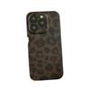 Funda para móvil Ins Advanced Leopard Amber para Apple Pro Max, iPhone 15, esmerilada, 14, personalidad 13/12