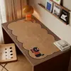 Mantel de cuero para uso doméstico en estilo vintage para dormitorio y estudio, mantel de cuero suave fácil de limpiar suministrado por el fabricante