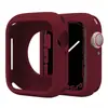 Adecuado para Funda de Apple Watch Apple Watch10/S11 Universal de Silicona Color Caramelo Funda Protectora Media Cubierta Protectora