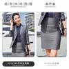 Traje profesional de temperamento para hombre y mujer, traje ajustado para viajero OL de negocios, abrigo de primavera y verano, chaleco, conjunto de cuatro piezas