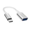 Adaptador tipo C a USB 3.0 con luz, adaptador OTG, lectura de disco U, computadora, teléfono móvil, convertidor USB