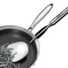 Espátula de Cocina Alemana Espátula Gruesa de Acero Inoxidable Cuchara Integrada Anti-quemaduras Espátula Antiadherente para Cocina del Hogar