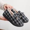 Sapatos de Algodão Quentes com Forro de Lã, Novo Estilo Outono e Inverno 2026, Sapatos Femininos Confortáveis Antiderrapantes, Mocassins Versáteis da Moda Estilo Coreano Casual