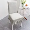 Funda de silla universal para cuatro estaciones para uso en el hogar, respaldo antideslizante todo en uno, funda de silla de comedor integrada, elástica y engrosada