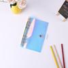 Carpeta de PVC transparente de 6 agujeros para estudiantes, tamaño A5, cuaderno de cuentas manual, núcleo de cubierta A7, cuaderno pequeño fresco, cubierta de hojas sueltas A6