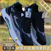 Nuevo ModeloZapatillas de Cuero Versátiles para Exteriores para Hombre, Impermeables, Antideslizantes, para Correr, Casuales, Estilo Papá, Zapatos de Moda Tendencia