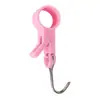 Gancho de abrazadera para tubería de baño de doble propósito toallero pinza de cocina barra de sujeción de tubería ajustable de inserción gancho S giratorio