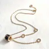 Oferta especial: Collar de acero de titanio con diseño de celebridad de Internet de alta calidad para mujer, cadena de clavícula para hombre pequeño, personalidad, temperamento de moda, combina con todo, estudiante.