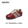 Zapatillas de Entrenamiento Alemanas Augustus de Suela Blanda para Mujer, Nueva Colección Otoño 2026, Tenis Casuales Estilo Ballet Retro Marrón con Tacón Oculto