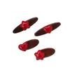 Pinza para el Cabello de Corazón Rojo de Chocolate Pinza Lateral Pinza para Flequillo Lateral Pinza de Una Palabra Retro Francesa Accesorio para el Cabello Versátil
