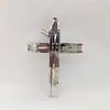 Pingente Cruz Lele Jewelry Moda Tendência Essencial Masculino Aço Inoxidável Dourado Colar de Rua Estilo Unissex Joia