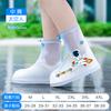 Capa de Chuva para Calçados Infantis Impermeável Antiderrapante Galochas para Meninos e Meninas Galochas para Alunos do Ensino Fundamental Roupa Externa à Prova de Chuva para Bebês Sapatos Aquáticos à Prova de Neve