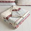 Colcha de verano de punto de algodón para niños, colcha fina de verano para una persona lavable a máquina, colcha de verano para dos personas