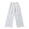 Pantalones Casuales de Secado Rápido Color Dopamina para Mujer Verano Delgados Ropa de Trabajo Pantalones de Pierna Ancha Sueltos de Pierna Recta Pantalones Deportivos