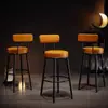 Cadeira de Bar Banco Alto com Encosto, Cadeira de Bar Simples, Cadeira Alta, Cadeira de Bar, Cadeira para Mesa de Bar