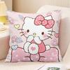 Almohada Sanrio Kulomi Gui Dog Linda Niña Corazón Almohada Habitación Dormitorio Cojín para Coche