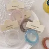 Cordón para Teléfono de Color Translúcido Estilo Coreano Goma para el Cabello para Mujeres Celebridad de Internet Goma para el Cabello sin Costuras Goma para el Cabello Simple de Moda