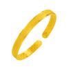 Arena Heritage Superficie Arena Brillante Pulsera Abierta Pulsera de Moda y Dominante 8mm Hecho a Mano Superficie de Arena Brillante Pulsera Brillante