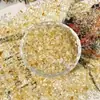 Ornamentos de decoração de casa de cascalho de cristal citrino natural Caixa de armazenamento de recipiente de joias de pedra desmagnetizante amarela brasileira