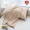 Funda de almohada de jacquard de algodón puro Paquete doble Funda de almohada 100% algodón 48x74cm Persona individual Paquete individual Funda protectora para núcleo de almohada Estilo nuevo