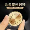 Esfera de reloj de coche, reloj electrónico de alta precisión para coches, accesorio decorativo modificado, reloj de cuarzo para coche de alta calidad con pegatina de modo de doble flash