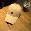 Gorra de béisbol con visera curva para hombre, estilo coreano, moderna, sencilla, con letra M, para verano