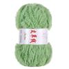Hilo de piel gruesa, hilo de imitación de piel, gorro largo de lana de visón, bufanda tejida a mano, bolsa de material para manualidades tejida a mano