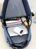 Mochila con Diseño de Graffiti Degradado Americano para Estudiantes de Secundaria y Preparatoria Estilo Trendy Cool Streetwear para Salidas Escolares Almacenamiento Mochila Escolar