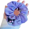 Diadema Romántica de Niña Kuromi Cuerda para el Cabello de Dibujos Animados Coreanos Linda Waffle Diadema Ancha Texturizada para Mujer