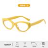 Nuevo armazón de gafas ovalado de silicona para niños, moda para hombre, gafas de luz azul, montura sencilla de alto sentido, venta al por mayor para mujer