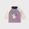 Ropa Informal de Manga Larga para Niños para Otoño e Invierno Camiseta para Bebé Atuendo de Otoño Camiseta Básica de Primavera y Otoño para Niños y Niños Pequeños Estilo de Moda