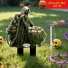 Disfraces de Halloween Transfronterizos Bruja Calabaza Calavera Acrílico 2D Decoración de Ambiente Festivo para Fiesta en Jardín al Aire Libre