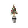 Rolha Curta de Vinho com Diamante em Árvore de Natal, Rolha Seladora a Vácuo para Vinho, Tampa para Garrafa de Bebida Fcm Cross-Border