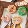 Crachá Capivara Desenho Animado Fofo Papelaria Estudantil Recompensa Decoração Broche Pequeno Presente Infantil Alfinete Capivara