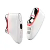 Novo dispositivo gua sha elétrico de compressa fria e quente com vibração, placa gua sha EMS, escova para limpar meridianos e dispositivo de beleza com luz vermelha