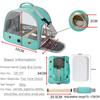 Bolsa Transportadora Portátil para Pássaros Pequenos Animais Calopsita Hamster Bolsa de Viagem Gaiola Dobrável para Pássaros Transportadora para Papagaios Bolsa de Ombro para Passeio de Pássaros