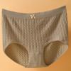 Burbuja suave glutinoso más grasa más talla grande cintura alta abdomen ropa interior para mujer algodón jacquard puro grasa MM260 kg calzones