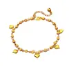 Suministro en Vivo de Pulseras Sólidas de Amor para Mujer, Pulseras para Mujer Transfronterizas, Cinco Pulseras de Amor al por Mayor