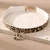 Collar Gargantilla Personalizado de Nicho Nuevo Otoño e Invierno Europeo y Americano Collar Sexy de Lujo con Estampado de Leopardo Europeo y Americano Accesorios para Mujer