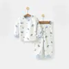 Conjunto de Ropa Interior de Algodón para Niños para Primavera y Otoño, Ropa de Otoño para Bebé, Conjuntos Separados de Otoño para Niños y Niñas, Capa Base Personalizada para Bebés