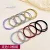 Elástico de cabelo antiderrapante para mulheres, novo modelo 2026, elástico de cabelo durável, faixa de cabeça de alta elasticidade, anel de cabelo para rabo de cavalo