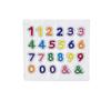 Letras Inglesas en Minúscula y Números Pegatinas de Bordado Coloridas Parches de Tela Bordados 3D en Relieve con Adhesivo Insignia de Identificación de Estudiante