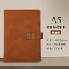 Cuaderno A5 de Gama Alta con Logo Personalizado, Cierre Magnético de Solapa Engrosada, Bloc de Notas para Reuniones de Negocios, Diario