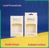 Em estoque embalagem de caixa para unhas postiças estilo novo atacado Caixa de Unhas caixa para unhas postiças atacado em estoque personalização