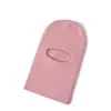 Mascarilla Facial a Prueba de Frío para Niños con Visera, Gorro con Visera, Gorro de Lana, Gorro de Punto para Esquiar, Suéter de Tubo Largo Cálido para Exteriores