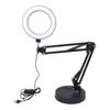 Suporte de Telefone de Metal Dobrável para Mesa Braço Preguiçoso Suporte de Tiro para Cabeceira da Cama Dobrável