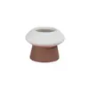 Creativo dos colores Estilo Nórdico Arenado Cemento Aromaterapia Vela Taza Alto Valor de Color Decoración del Hogar Manualidades Adornos para Velas