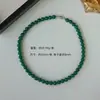 Collar de Piedra Natural con Cuentas, Moderno y Sencillo, Lujo Accesible, Gama Alta, Nicho, Exquisito y Versátil, Cadena para Clavícula Estilo Retro