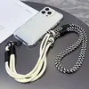 Cordón para Teléfono Móvil Estilo Coreano, Doble Cuerda, Cuerda Larga, Portátil Cruzado, Tarjeta Fuerte Antiperdida, Correa para Montañismo al Aire Libre para Hombres y Mujeres